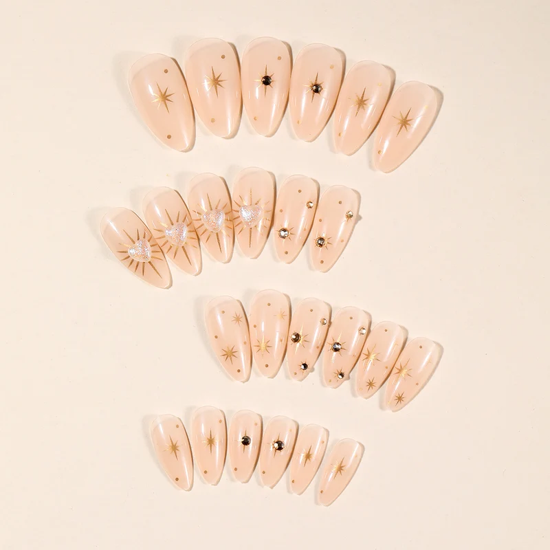 Glamorous Stiletto Nail Art Extensions Stornfield 1789713398