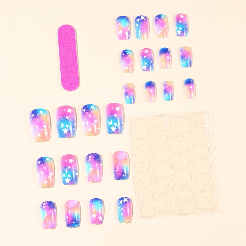 Galaxy-Inspired Nail Art Extensions Stornfield