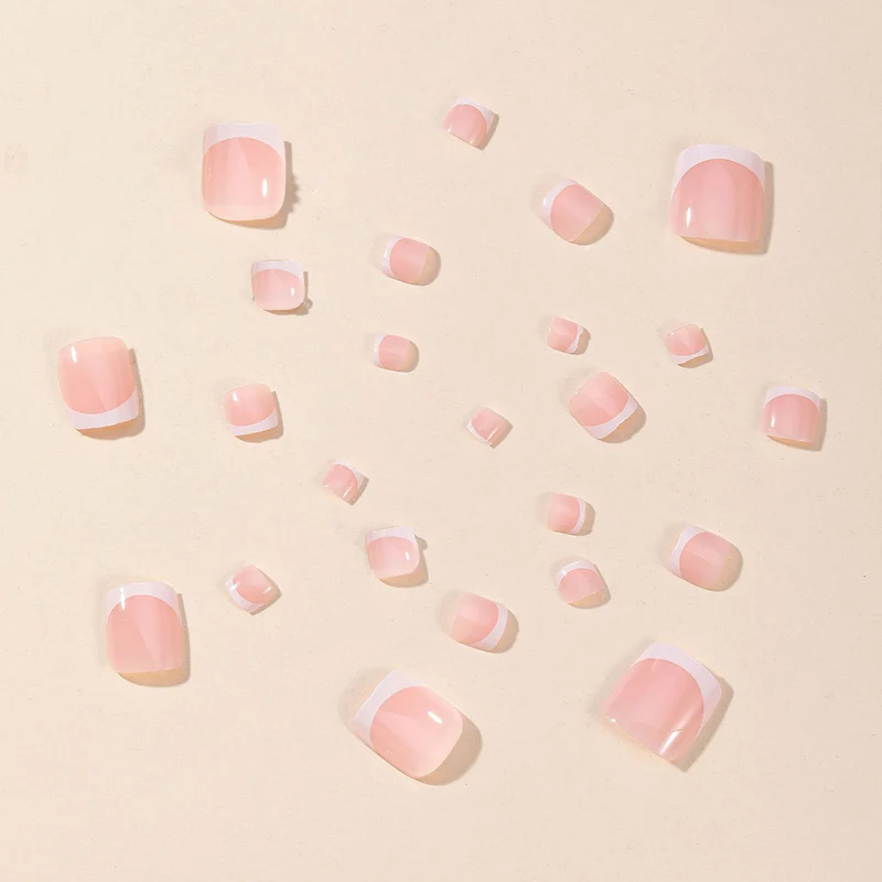French Tip Gel Nail Art Stornfield