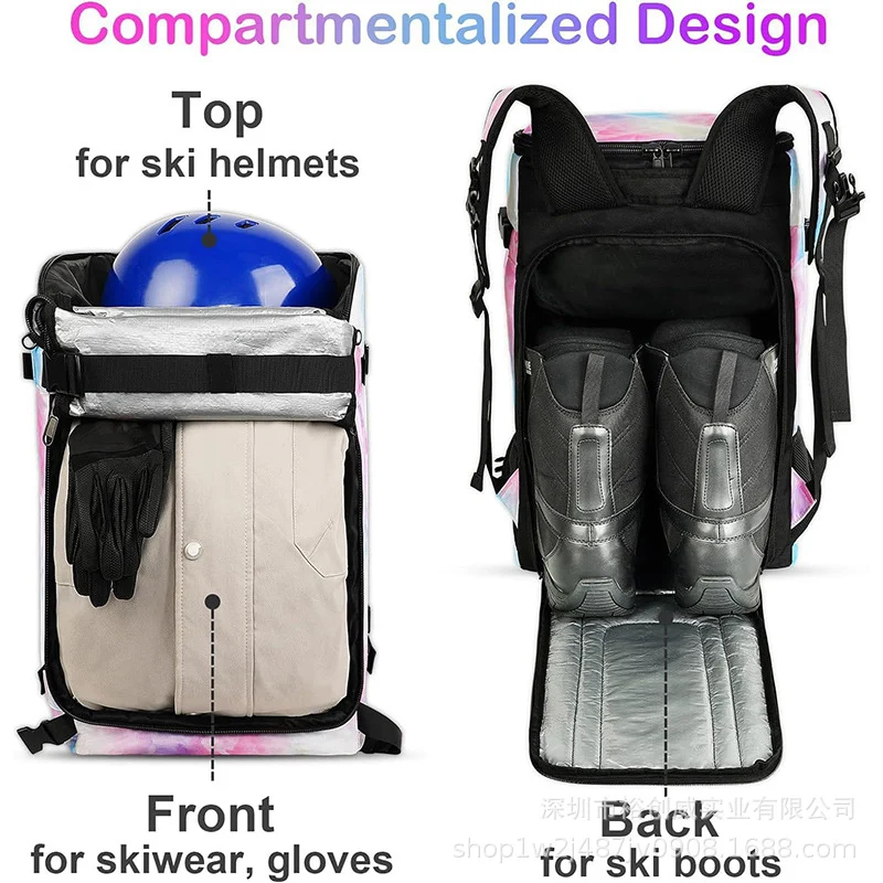Stylish Watercolor Pattern Backpack Stornfield