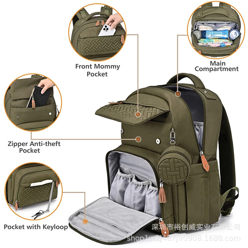 Stylish Multi-Function Diaper Backpack Stornfield