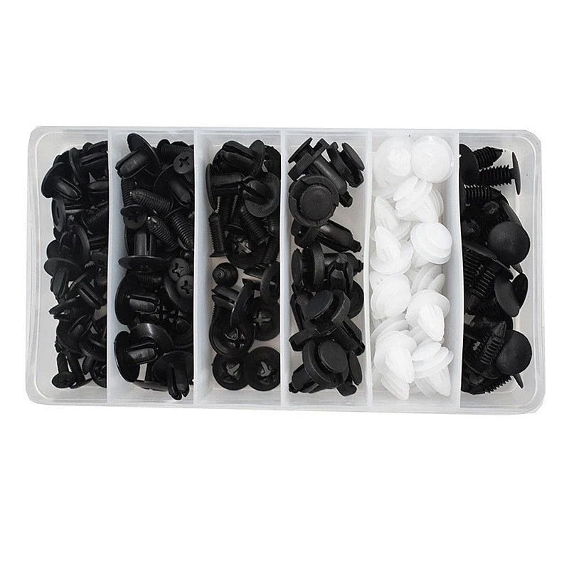 100stk Auto Festepinne Rive Bumper Bil Klips Sett | Luvikno