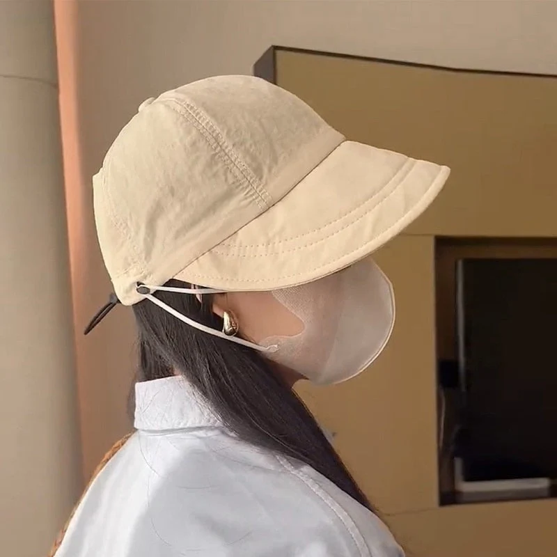 Solbeskyttet Chic Sommer Maskebærer Hatt | Luvikno