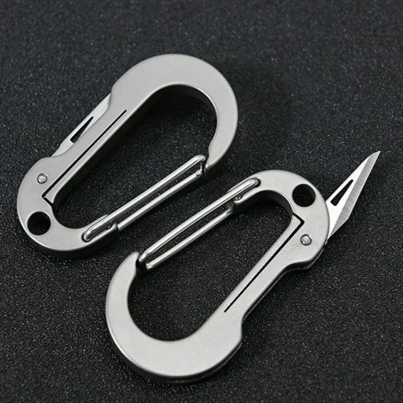 Titanium Alloy EDC Multi-Tool Nøkkelring Kniv | Luvikno
