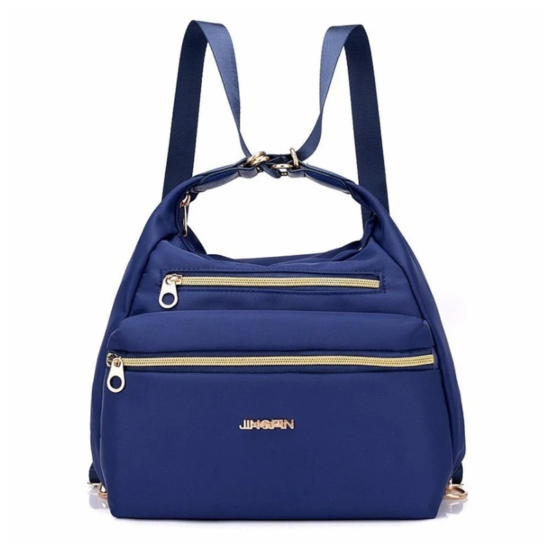 Bag med doble glidelåser, ryggsekk, håndveske og crossbody-veske | Luvikno