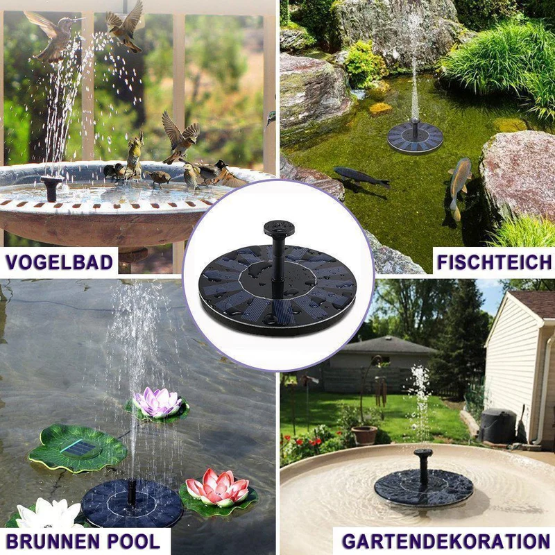 Solar Fountain Pump | Luvikno