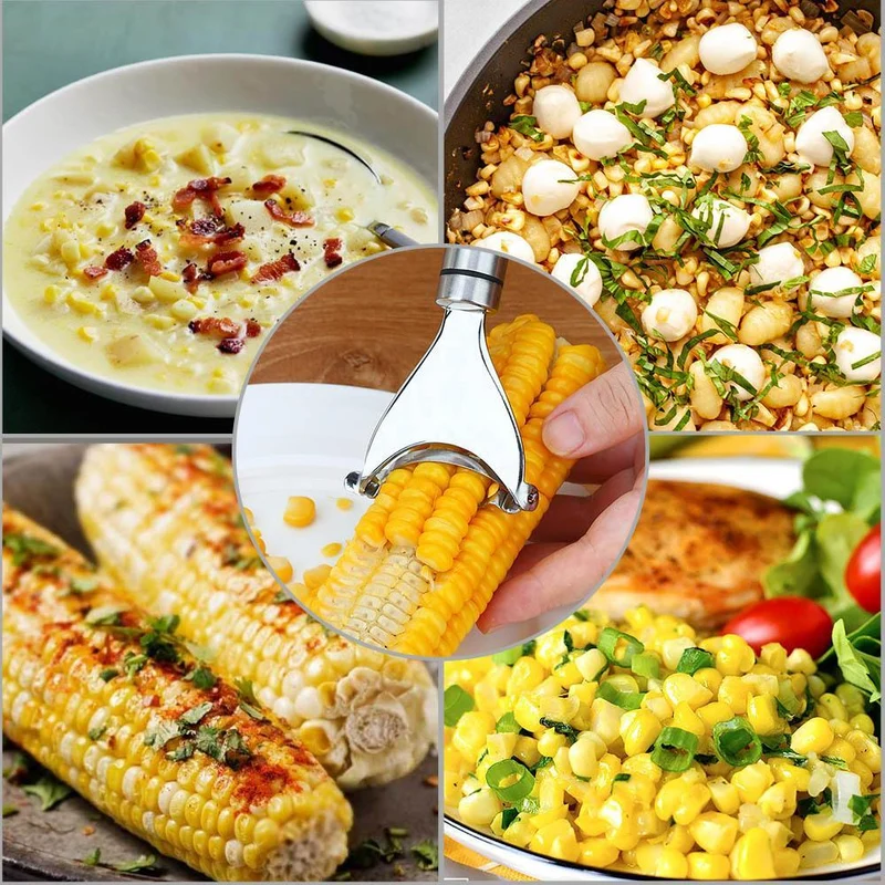 Corn cob peeler laget av rustfritt stål | Luvikno