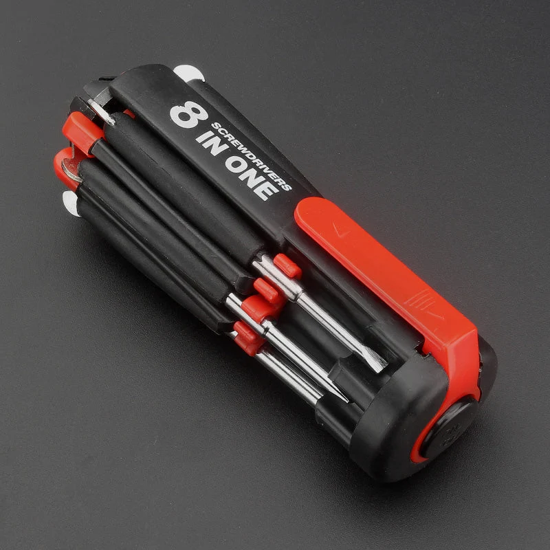 8-i-1-skrutrekker med LED-lommelykt | Luvikno