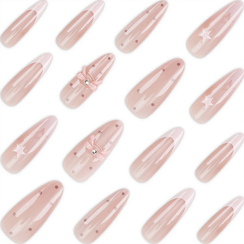 Modern Elegant Press-On Nail Set Stornfield