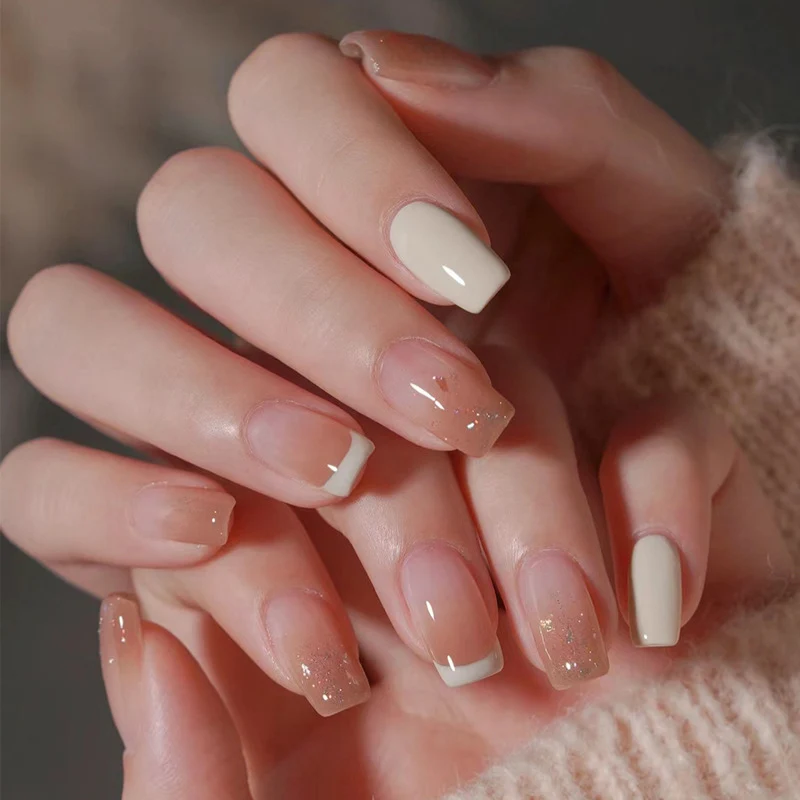 Long-Lasting Natural Finish Press-On Nails Stornfield