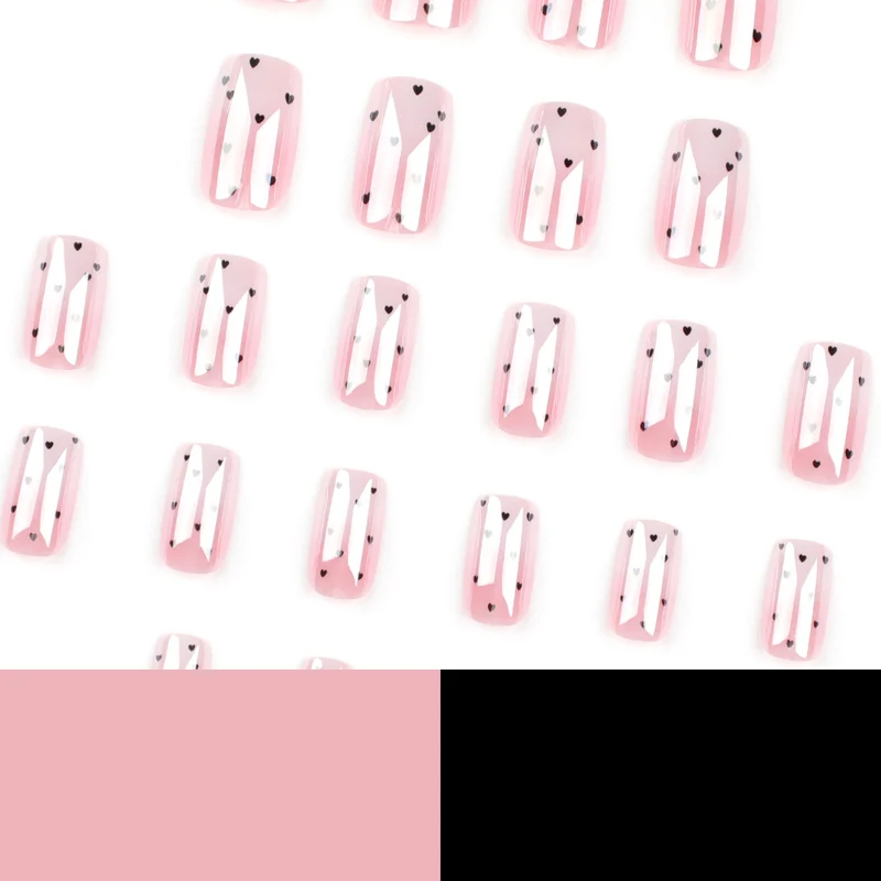 Artificial Nail Art with Heart Design Stornfield