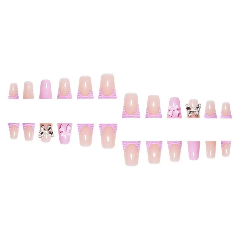 Premium Dekorativer Bow Nail Set Karnz