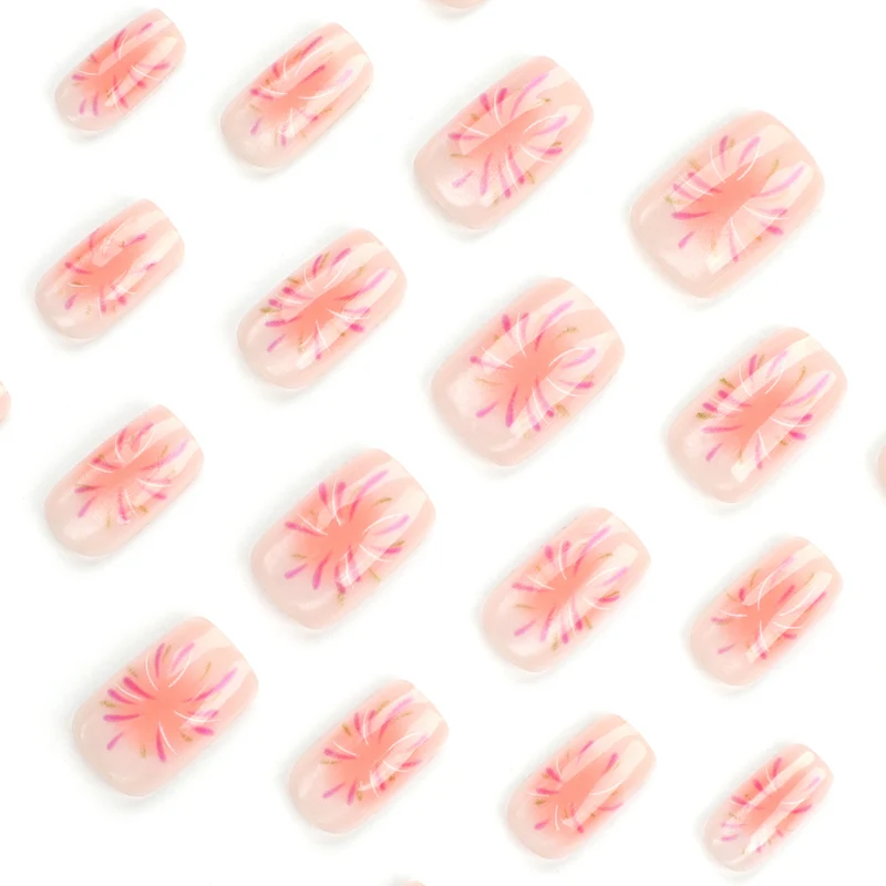 Artificial nail art with sparkling accents and special design Stornfield