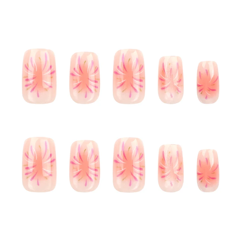 Artificial nail art with sparkling accents and special design Stornfield