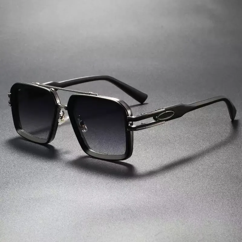 Dame moterik solbrille med stilige kvadratiske rammer Luvikno