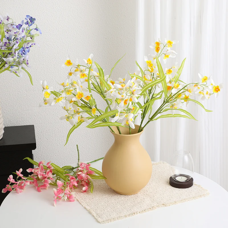 Elegant Artificial Orchid Bouquet