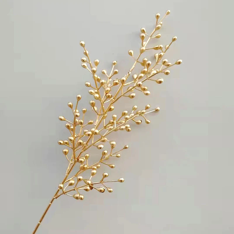 Elegant Metal Leaf Decoration