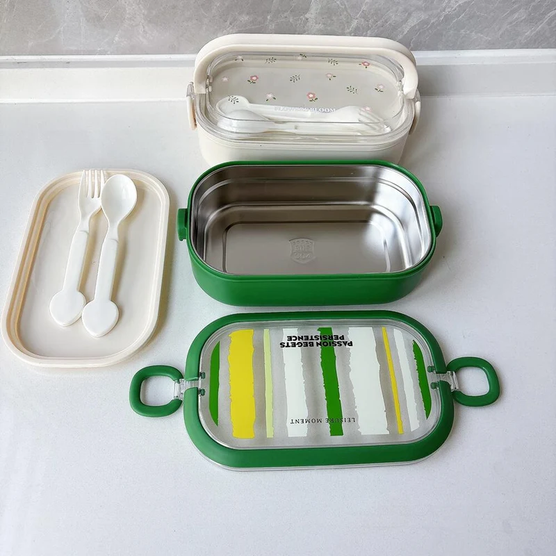 Blumenmuster Bento-Lunchbox