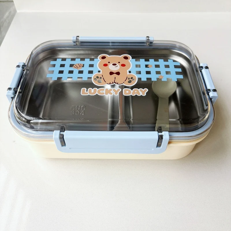 Süßer tierisches Lunch-Aufbewahrungsbehälter
