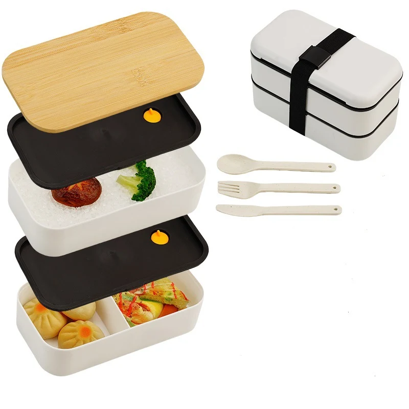 Multi-Tiered Lunch Container Set