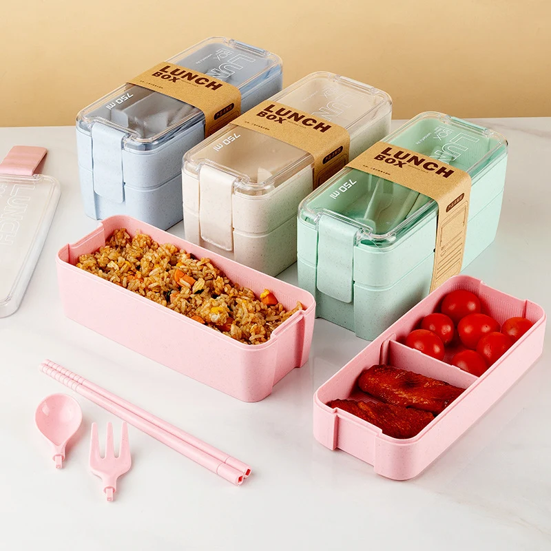 Multi-Compartment Eco-Friendly Lunch Box