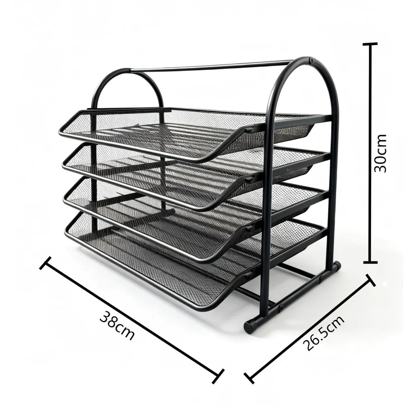 Multi-Tiered Wire Document Holder Stornfield