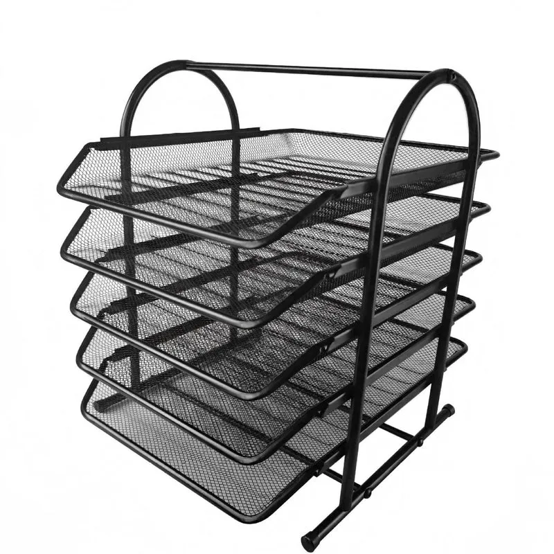 Multi-Tiered Mesh Document Holder Stornfield