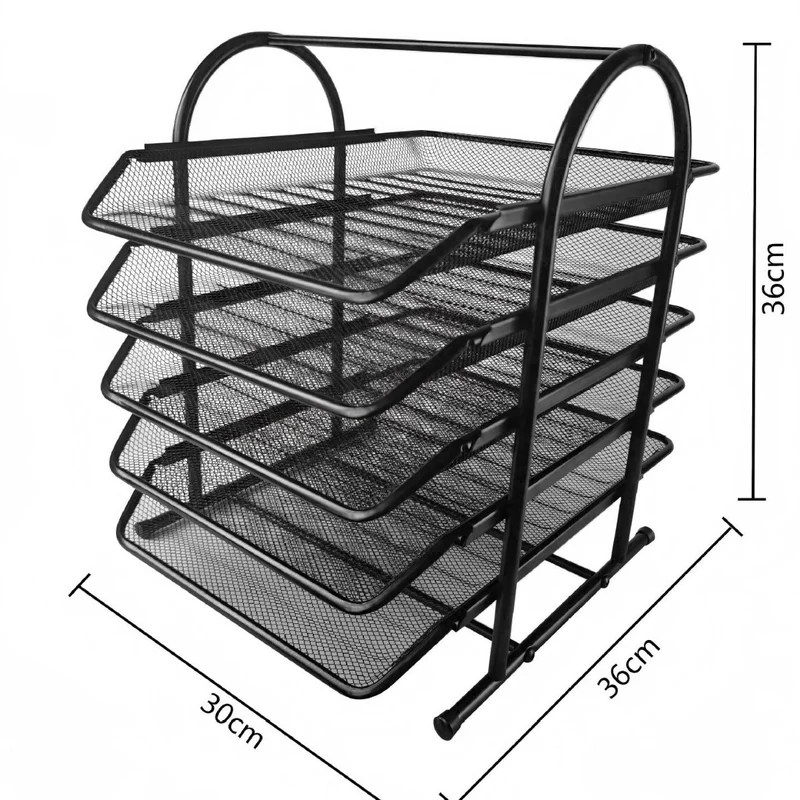 Multi-Tiered Mesh Document Holder Stornfield