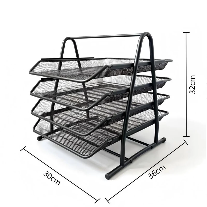 Multi-Tiered Document Filing Rack Stornfield