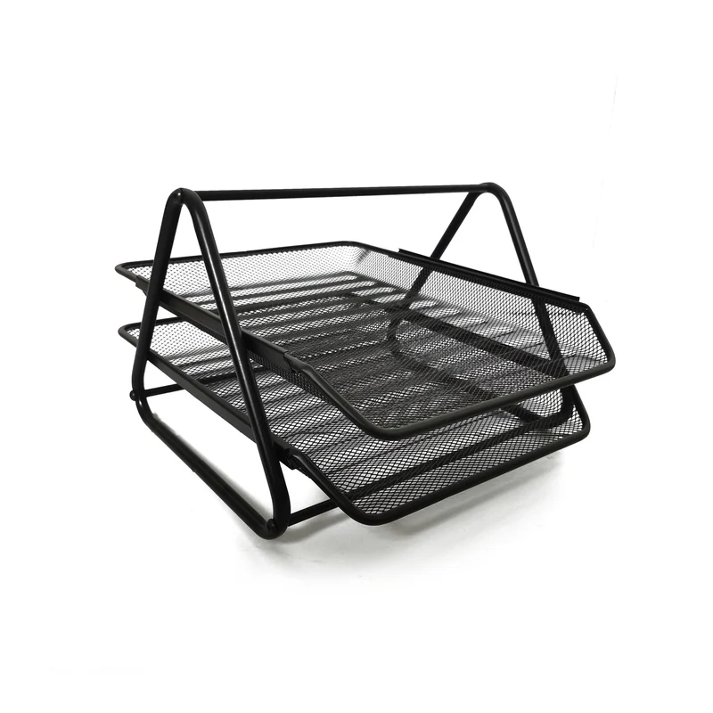 Multi-Layer Mesh Filing Rack Stornfield