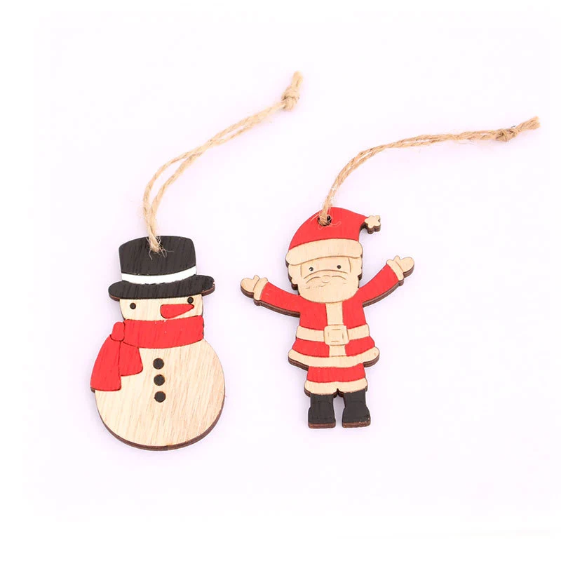 Wooden Snowman Ornament Stornfield