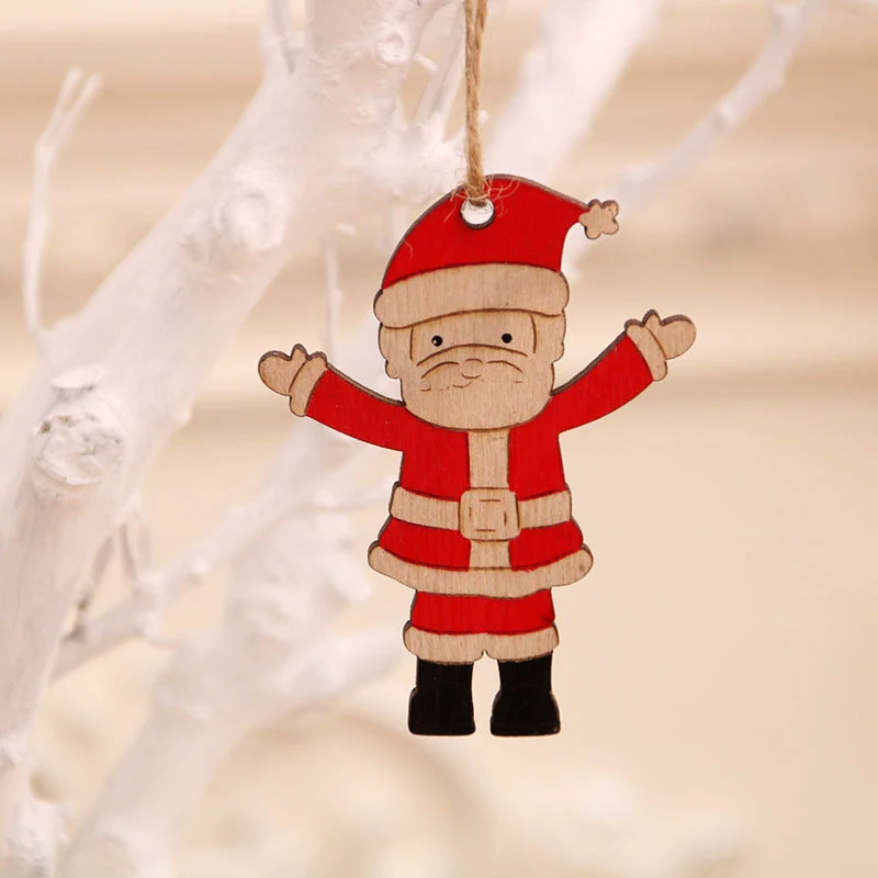 Wooden Snowman Ornament Stornfield