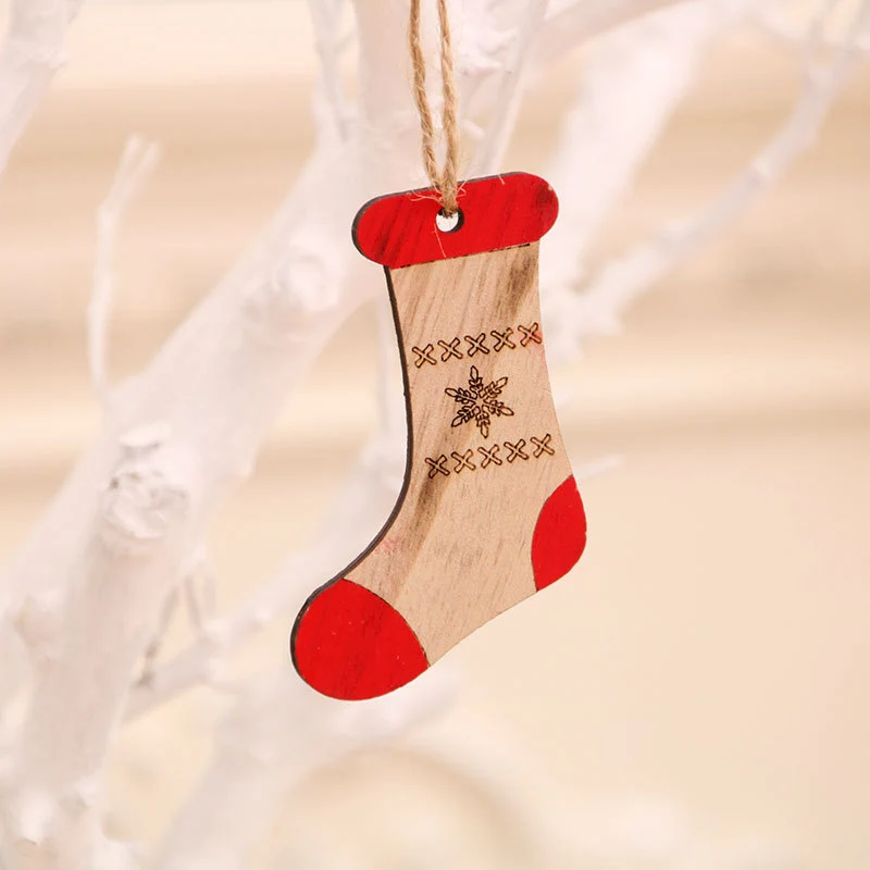 Wooden Snowman Ornament Stornfield