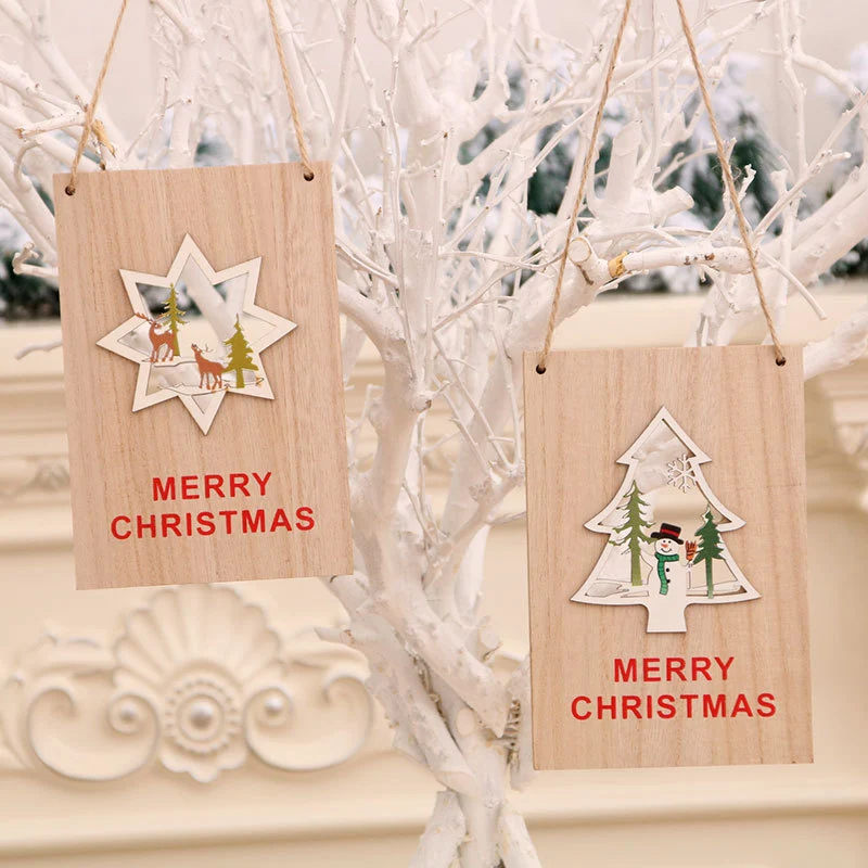 Wooden Holiday Sign Stornfield
