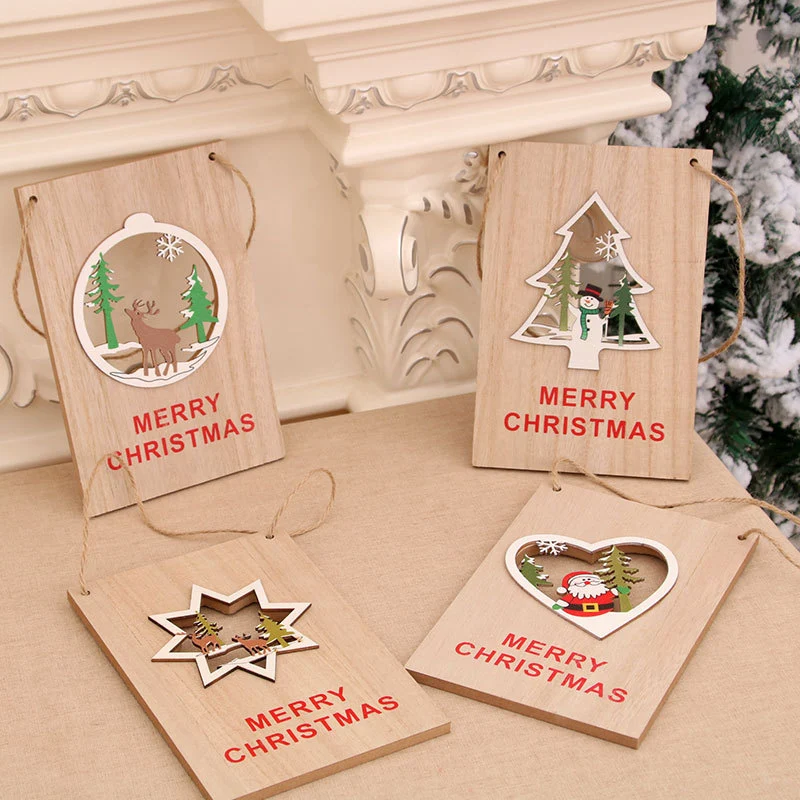 Wooden Holiday Sign Stornfield