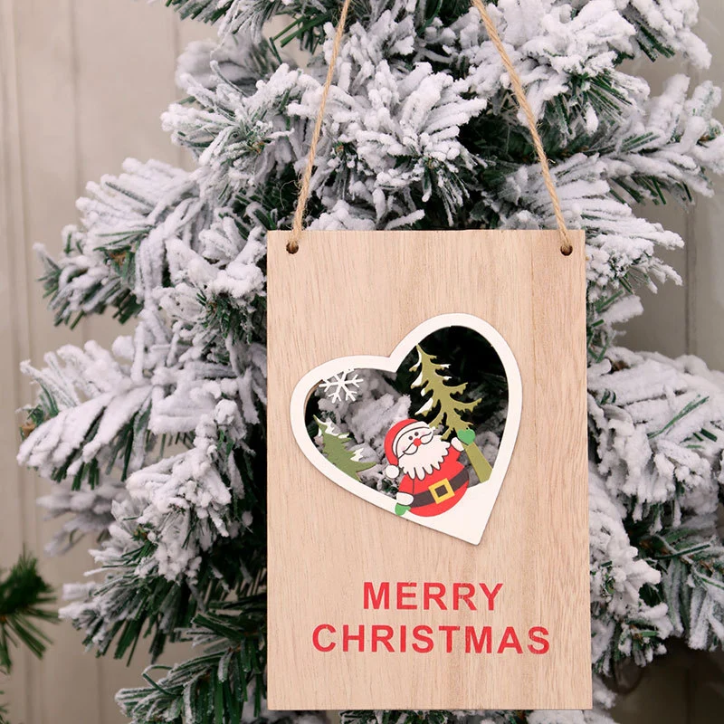 Wooden Holiday Sign Stornfield
