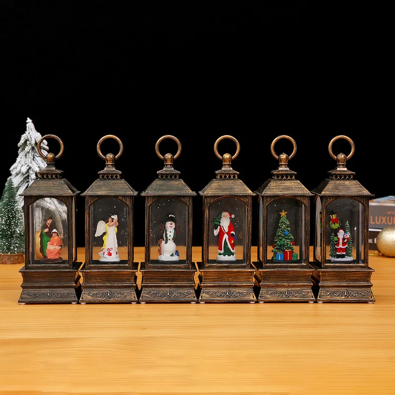 Snow Globe Lantern Decoration Stornfield