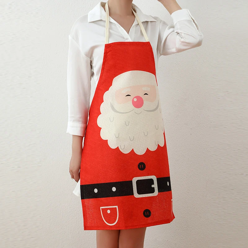 Santa-Themed Kitchen Apron Stornfield
