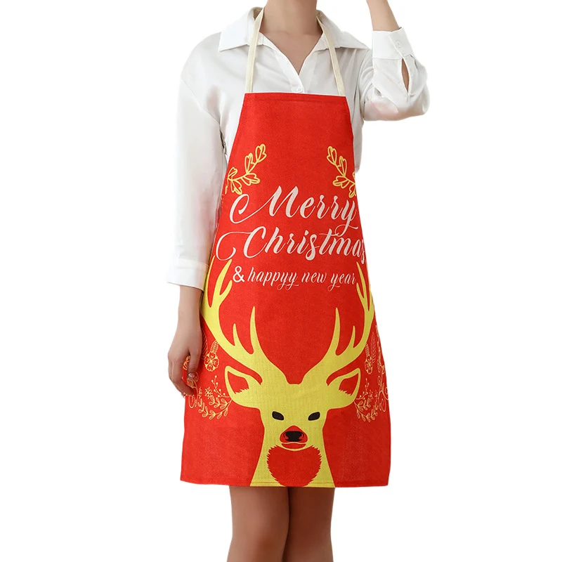 Santa-Themed Kitchen Apron Stornfield