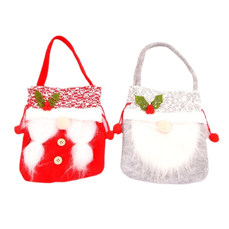 Santa-Themed Holiday Tote Bag Stornfield