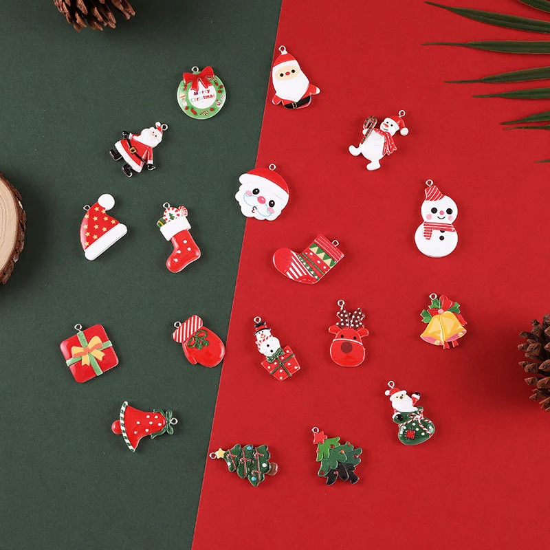 Santa-Themed Decorative Charm Stornfield