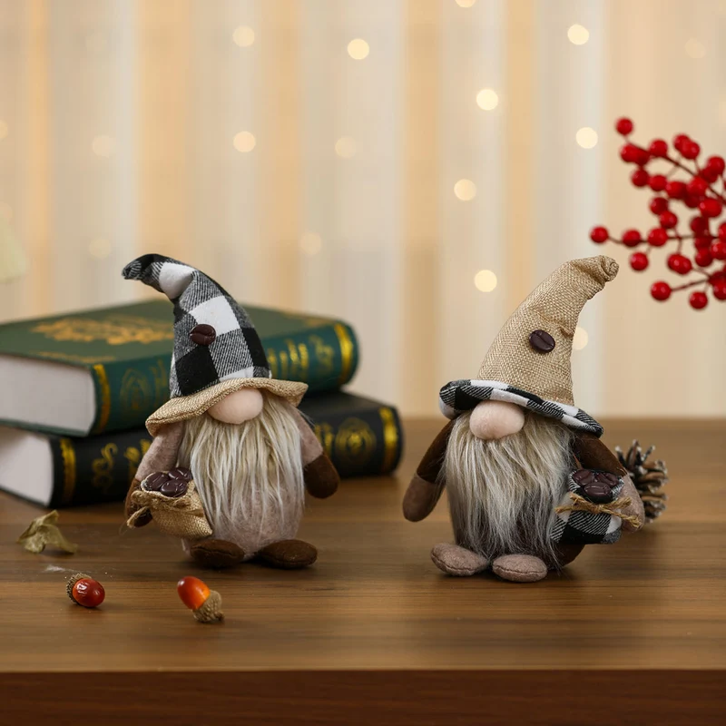 Rustic Decorative Gnome Figurine Stornfield