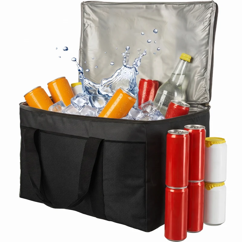XXL Kühltasche 45L - Isolierte Thermotasche für Picknick & Camping