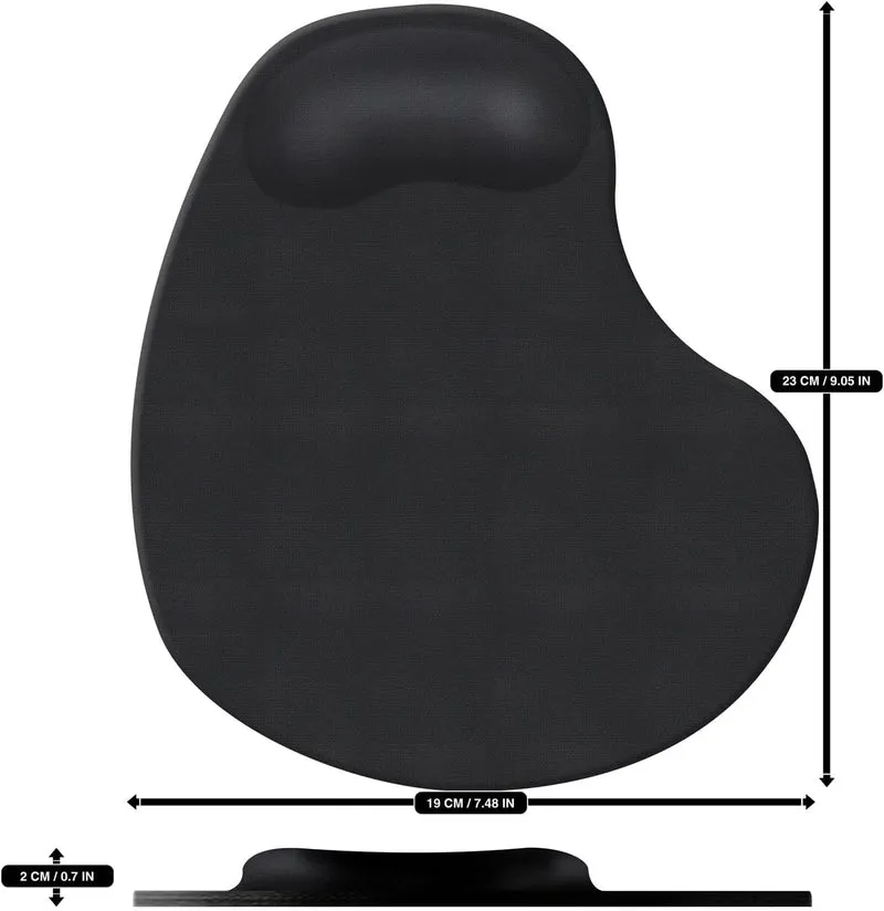 Ergonomisches Gel-Mauspad mit Handgelenkauflage - Rutschfest