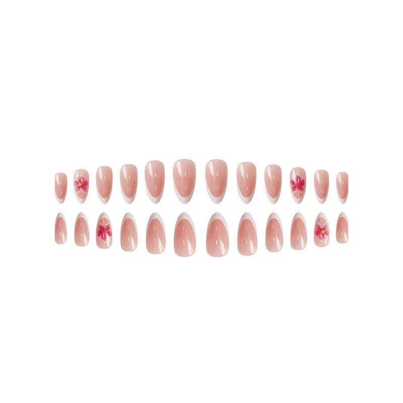 Künstlerische florale Acryl-Nagelverstärkungen Karnz 1789447284