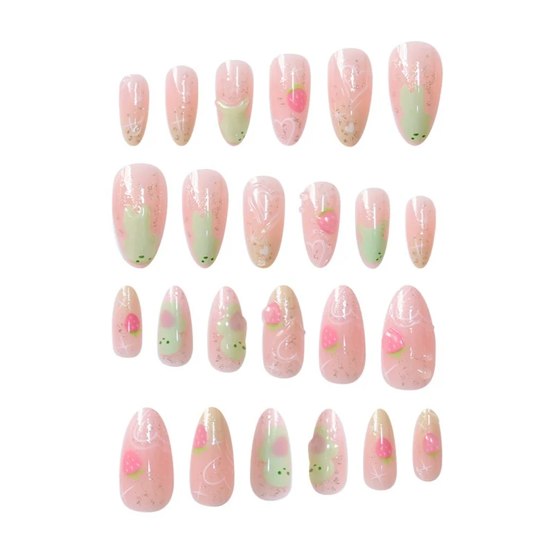 Künstlerische 3D-Gel-Nagelkunst Karnz