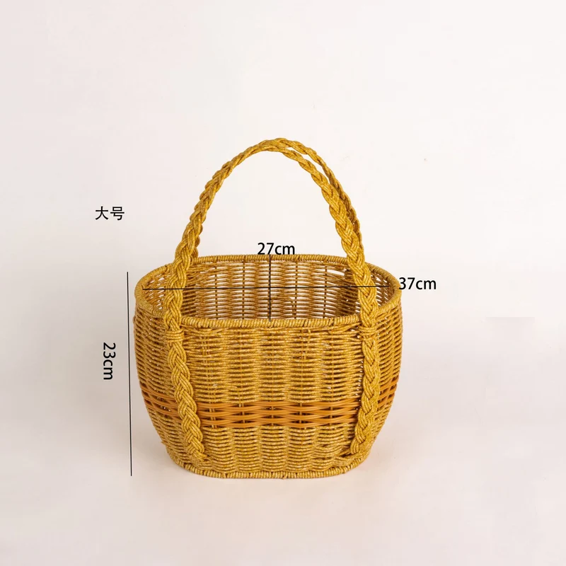 Artisan Woven Storage Basket Stornfield