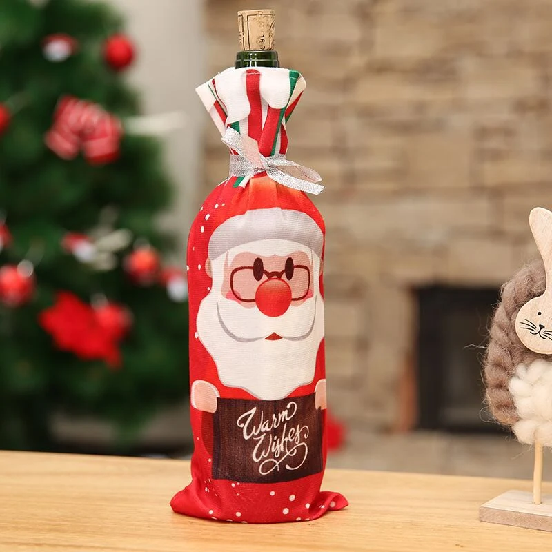Christmas Wine Bottle Cover Stornfield