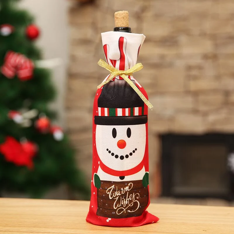 Christmas Wine Bottle Cover Stornfield