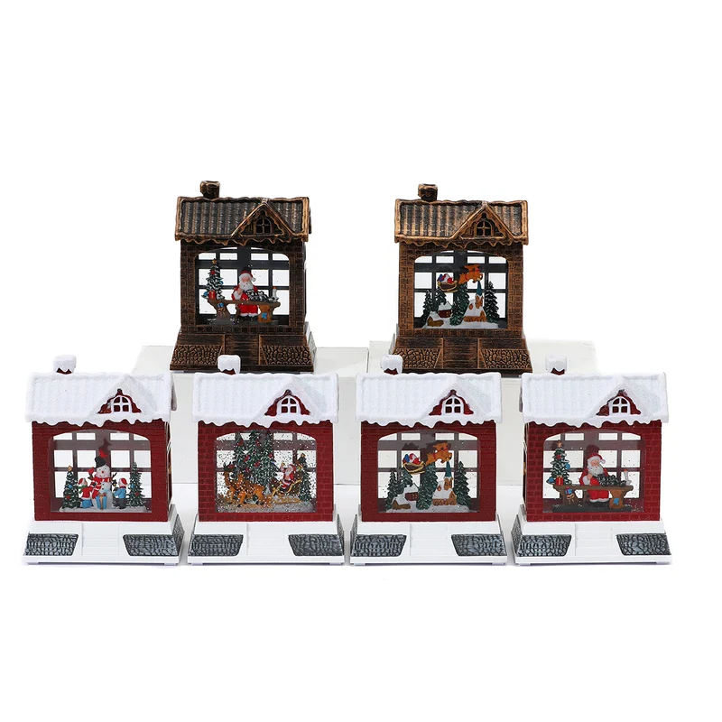 Christmas Village Snow Globe Figurine Stornfield